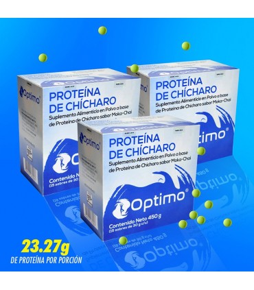 Paquete 1 #QuedateEnCasa - 3 Cajas de Proteína de Chícharo sabor Moka-Chai