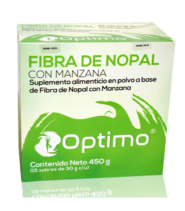 Fibra de Nopal - caja de 450g - vista frontal
